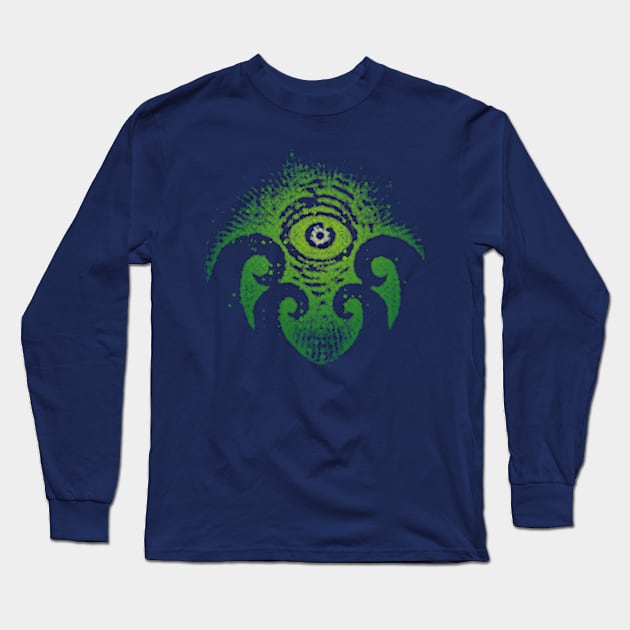 DOOM! - gloom green Long Sleeve T-Shirt by HtCRU